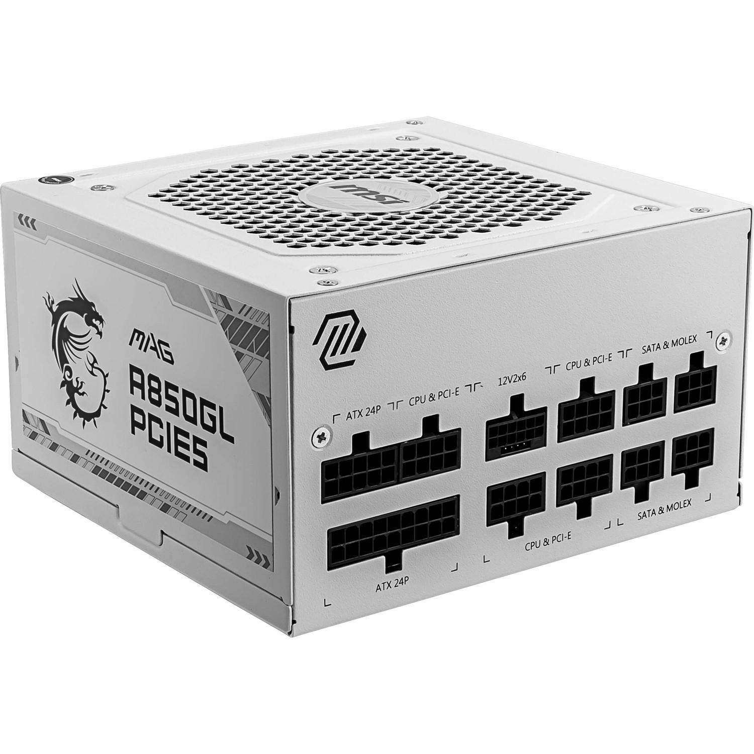 MSI MAG A850GL 850W Gold White